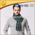 Men's Winter Classical Artificial 100% Cashmere Scarves Tassels Scarf Long Wonderful,Checked Scarf Men